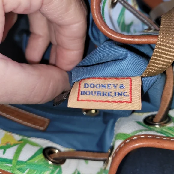 Dooney & Bourke Floral Bucket Bag - Picture 10 of 11